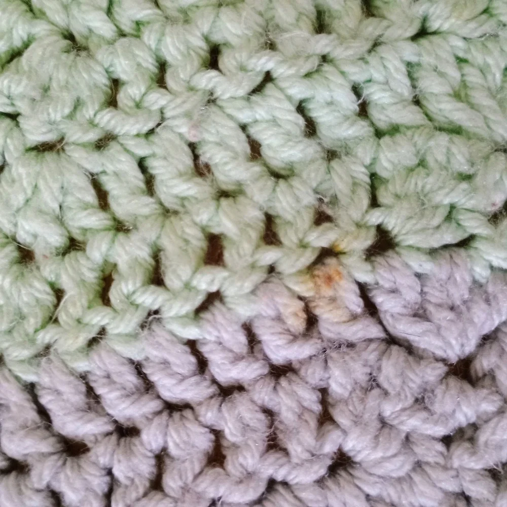 Handmade Granny Afghan Chevron‎ Throw Blanket 61.5 x 47.5 Multicolor
